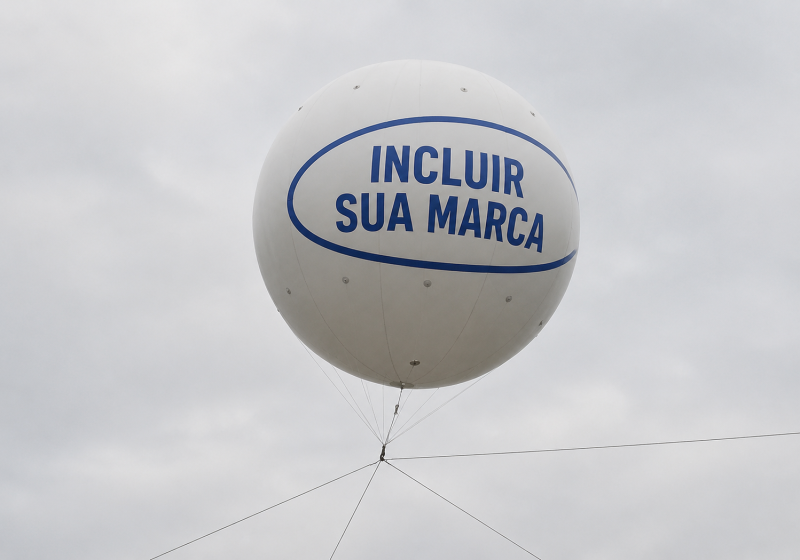 Balão aéreo blimp: destaque sua marca com uma publicidade que chama atenção