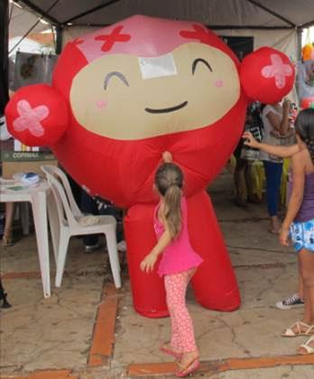 Balão blimp inflável
