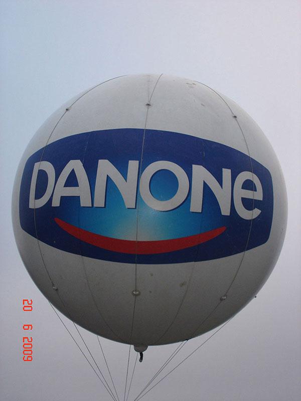 Balão blimp inflável