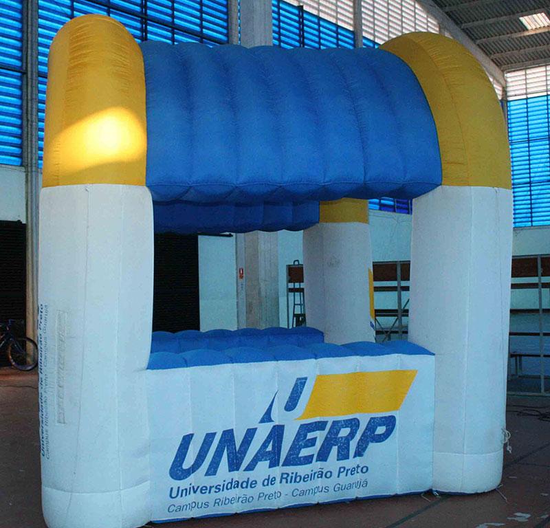 Tenda inflável