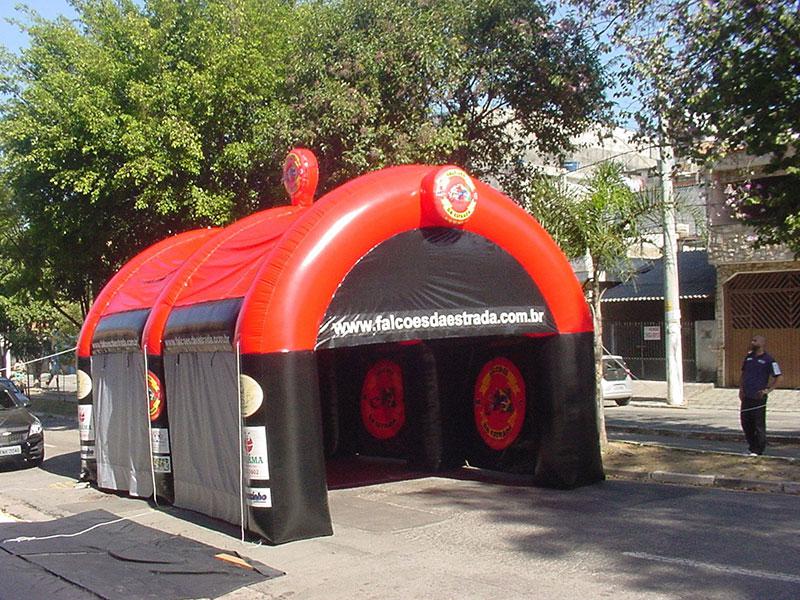 Tenda inflável preço PROAR BALÕES